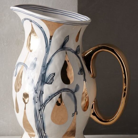 Anthropologie Rvan Hoffmann Water Pitcher - Picture 1 of 14